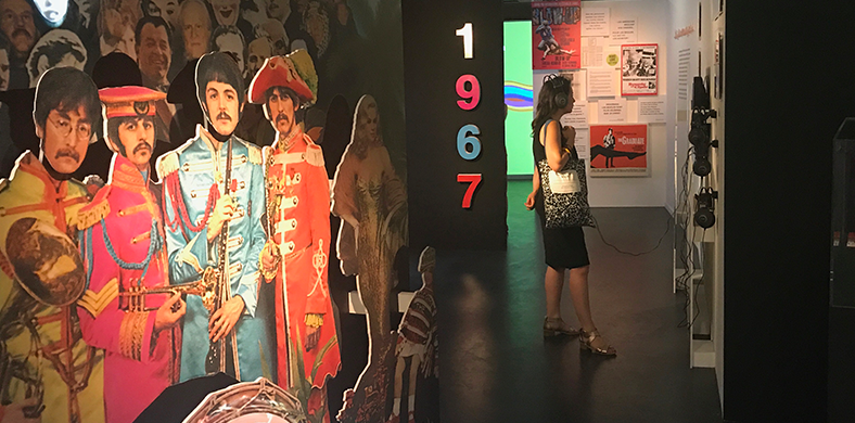 Exhibition Sgt. Pepper Experience at the Maison de la Radio
